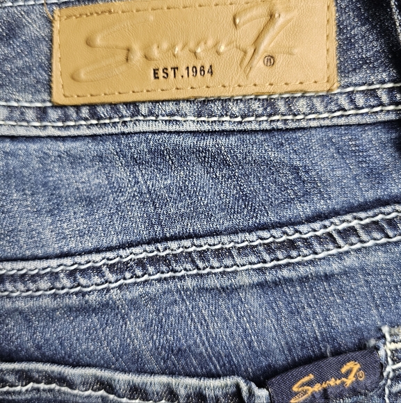 Seven7 Jeans Womens Sz 6 Low Rise Bootcut - Picture 10 of 14